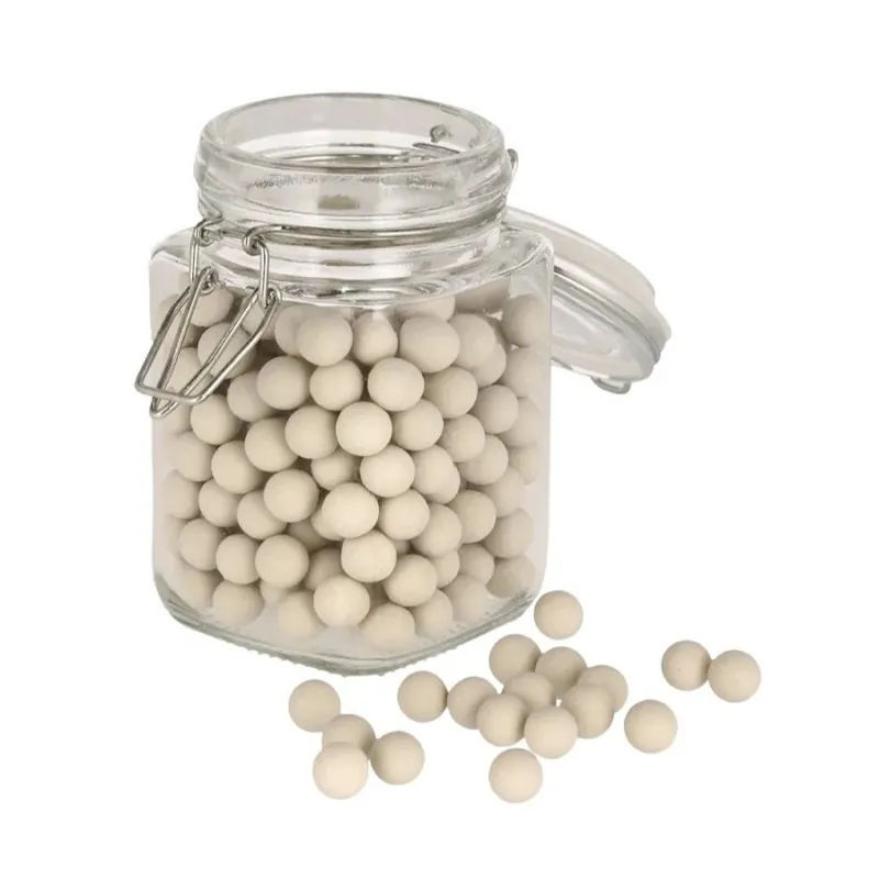Dostępne od ręki Ceramiczne kulki do pieczenia White 35488