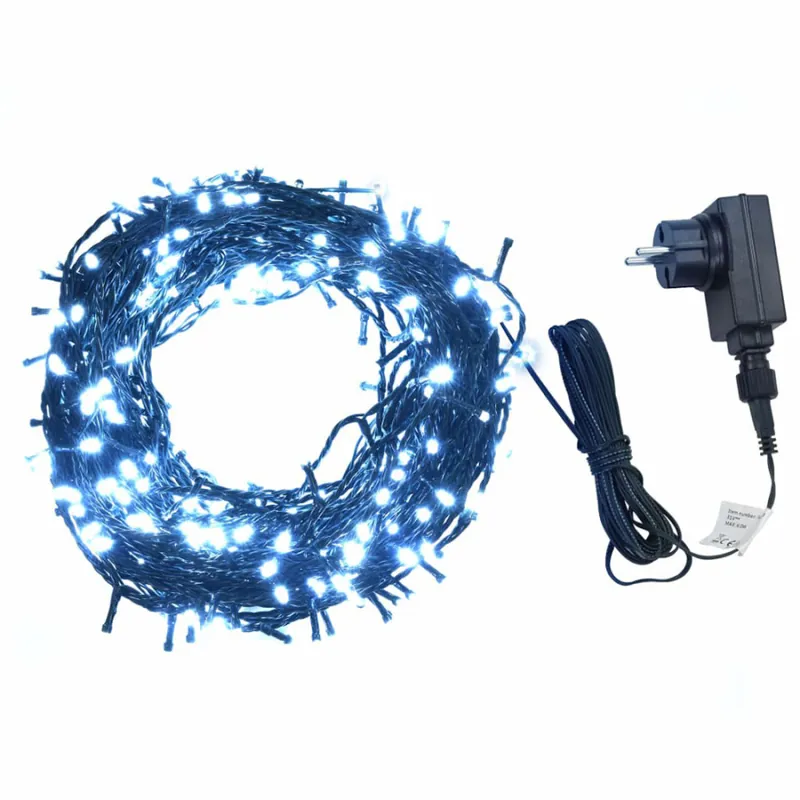 Sprawdź teraz Sznur 400 lampek LED, IP44, 40 m, zimne białe światło