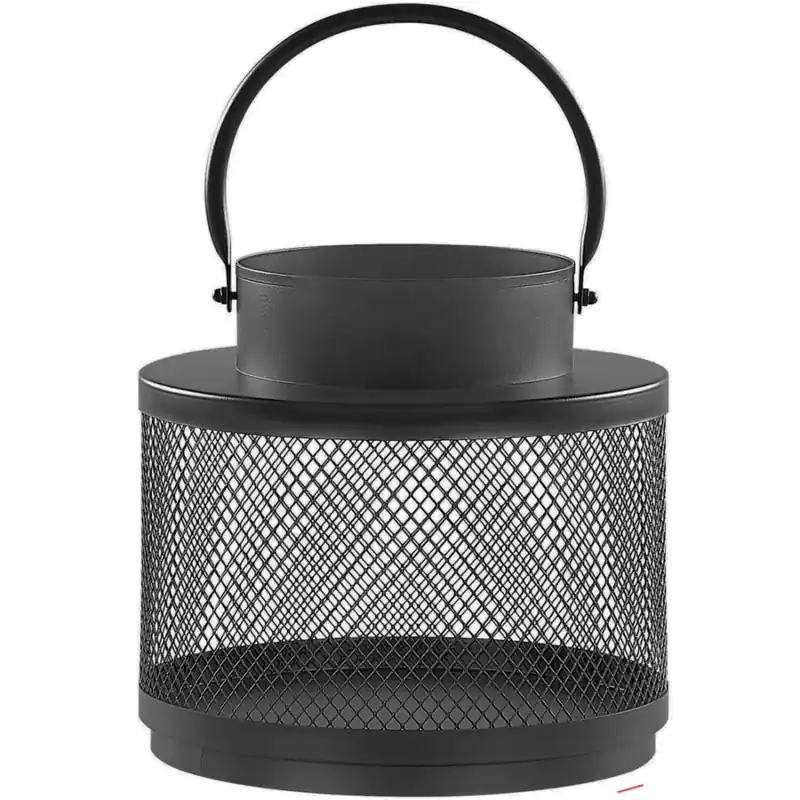 Lampion metalowy 24 cm czarny yamdena Oferta
