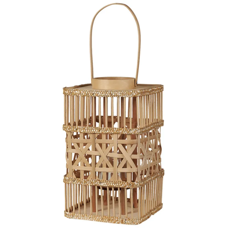 Lampion bambusowy 35 cm naturalny lumbis Ostatnia szansa