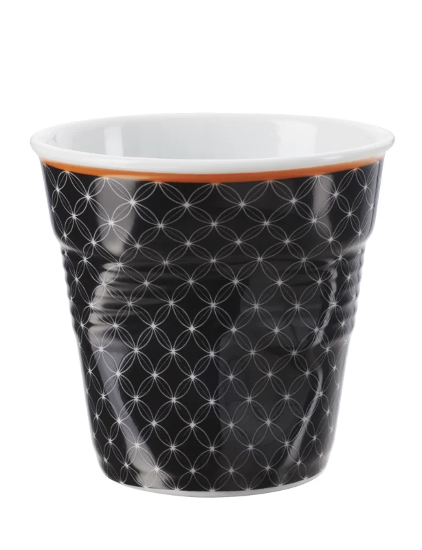 Zniżka REVOL Froisses Livia 80 ml czarny - kubek do espresso porcelanowy