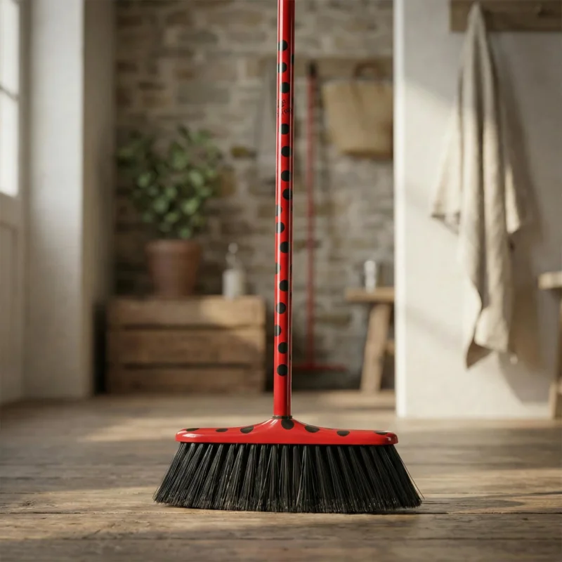 Bestseller Szczotka do zamiatania z kijem CAVALLO BIEDRONKA 120 cm