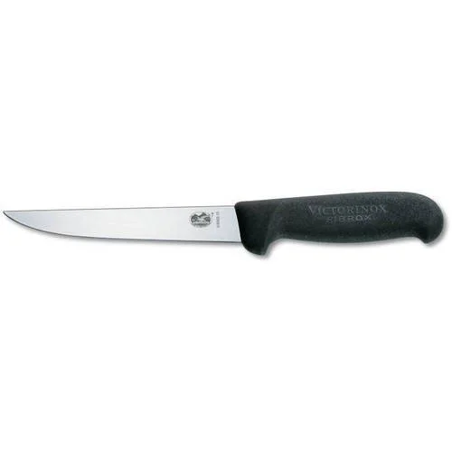 Bestseller Nóż do mięsa z wąskim ostrzem Victorinox Fibrox 5.2803.15