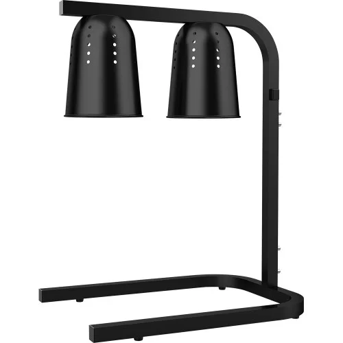 Bezpieczne zakupy Lampa do podgrzewania potraw stojąca, czarna, P 0.5 kW (692501)