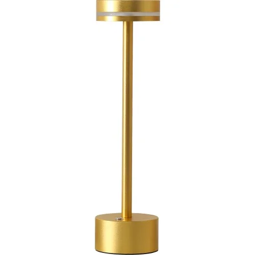 Lampka stołowa LED, złota, bezprzewodowa, H 320 mm (694322) Ostatnia szansa