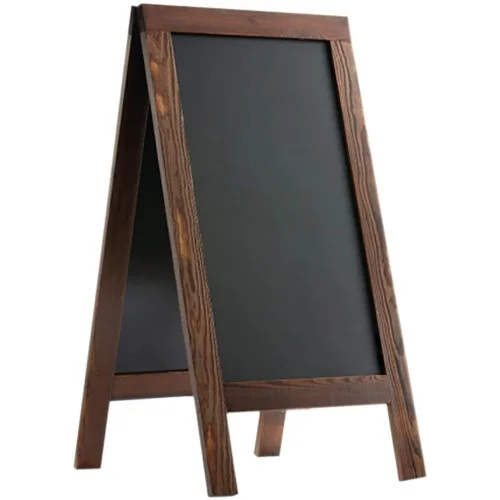 Dwustronny potykacz, tablica reklamowa kredowa, 520x850 mm (486052) Cena promocyjna