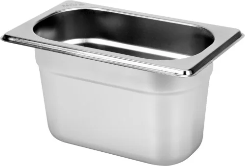 Pojemnik gastronomiczny ze stali nierdzewnej gn 1/9 100mm 1l (YG-00296) Bezpieczna płatność